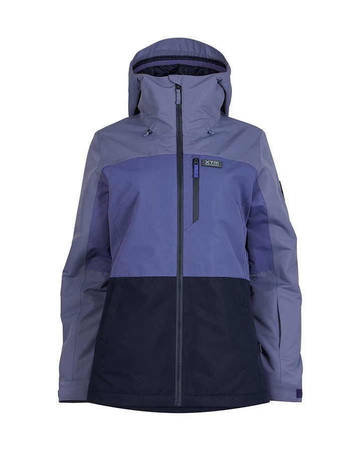 Xtm Nexe Womens Jacket 2026 ski jacket -- front view on model showing insulated shell and hood at Willis Ski and Board
