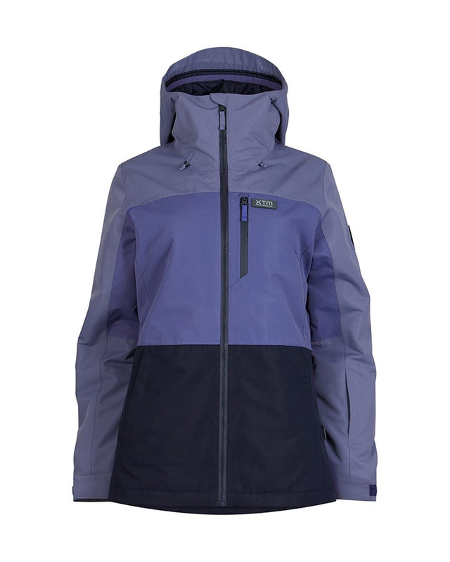 Xtm Nexe Womens Jacket 2026 ski jacket -- front view on model showing insulated shell and hood at Willis Ski and Board